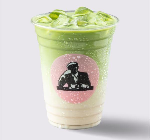 Iced Matcha Oat Latte